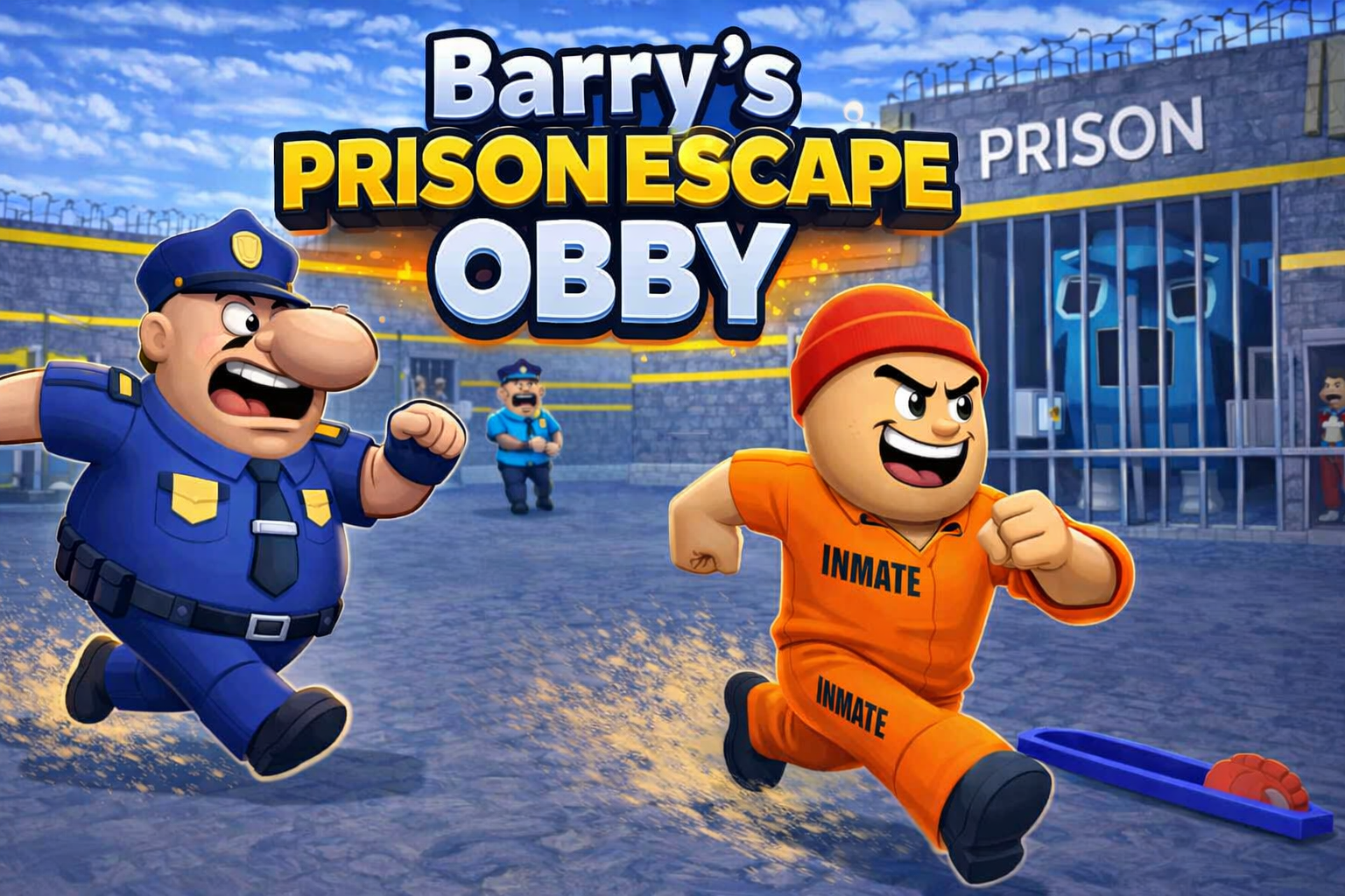 Barrys Prison Escape Obby game thumbnail