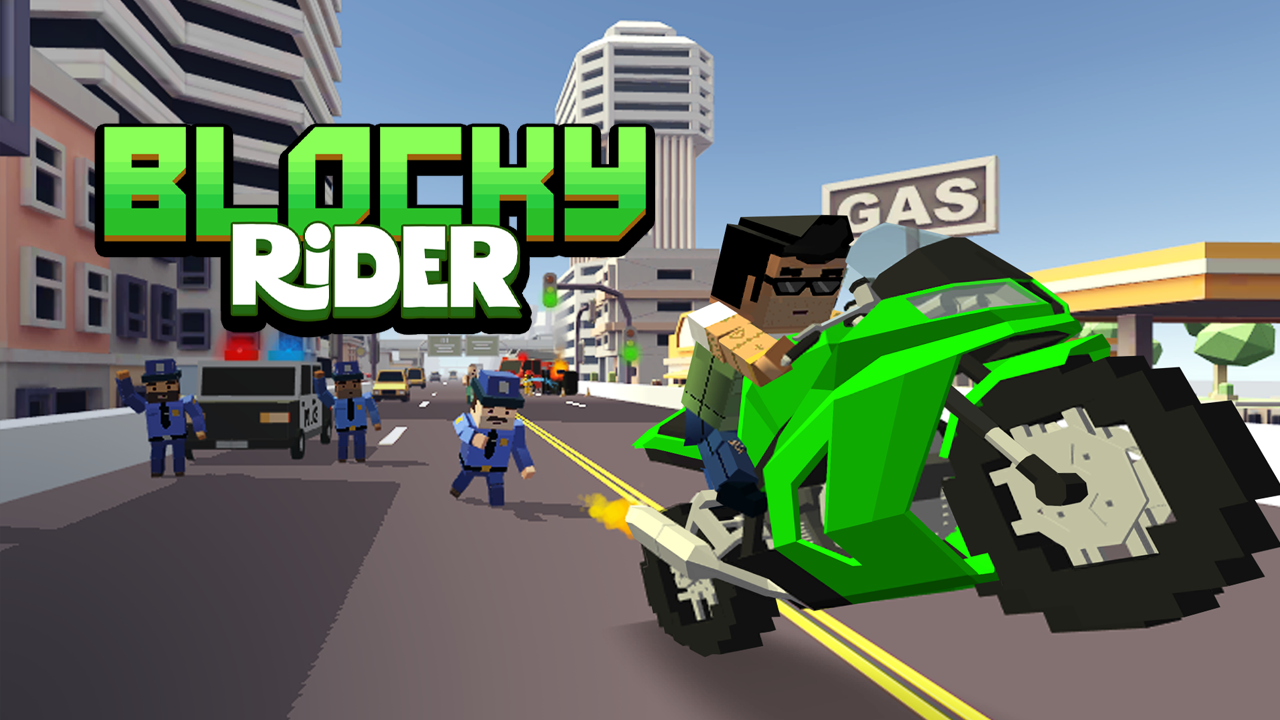 Blocky Rider game thumbnail