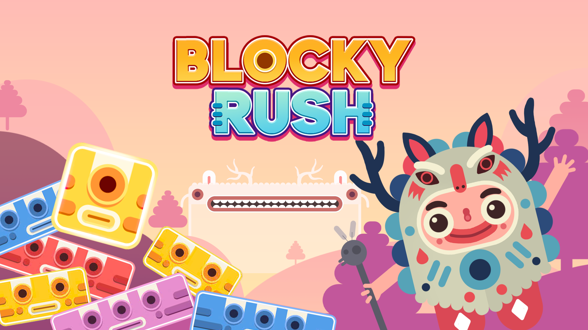 Blocky Rush game thumbnail