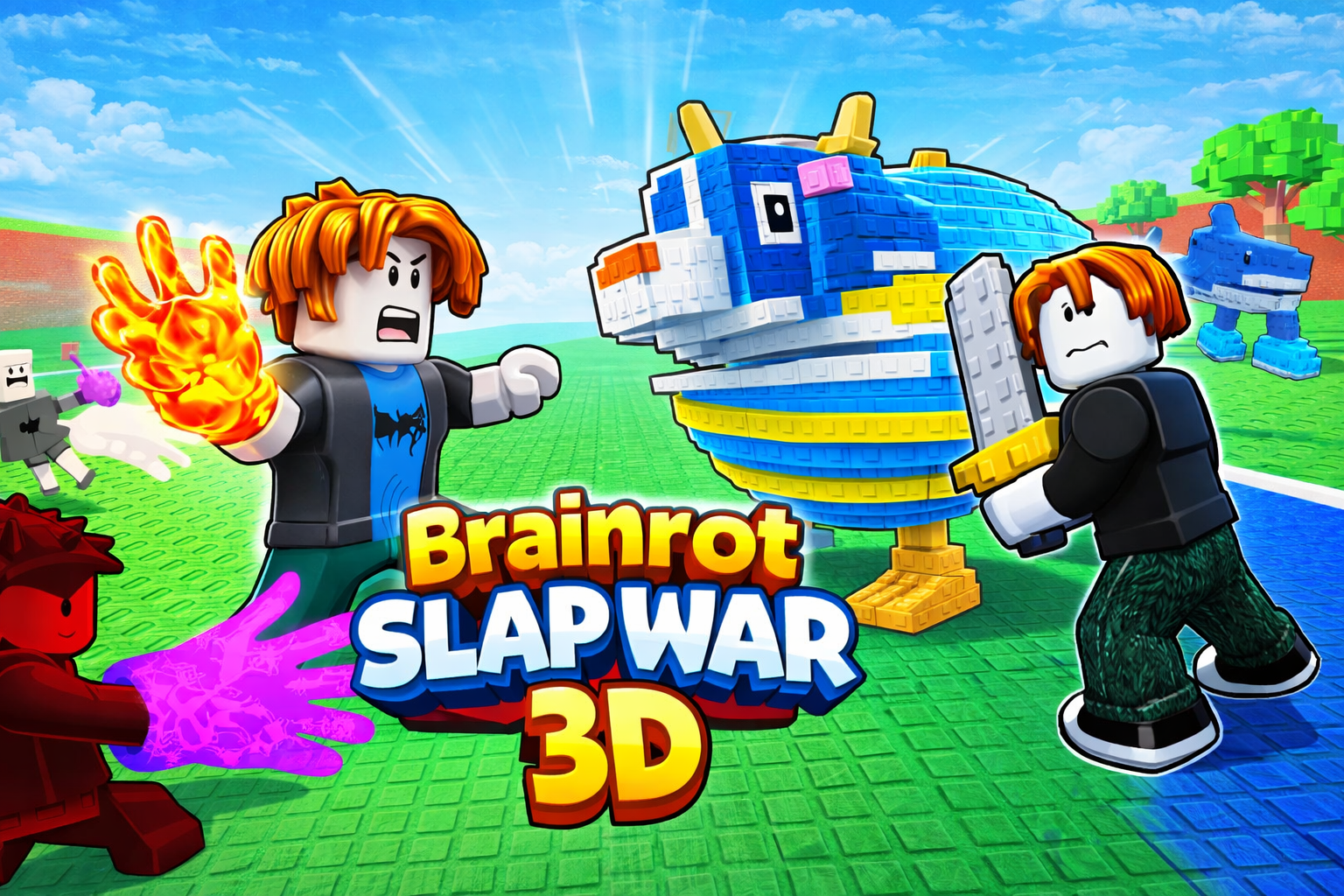 Brainrot Slap War 3d game thumbnail