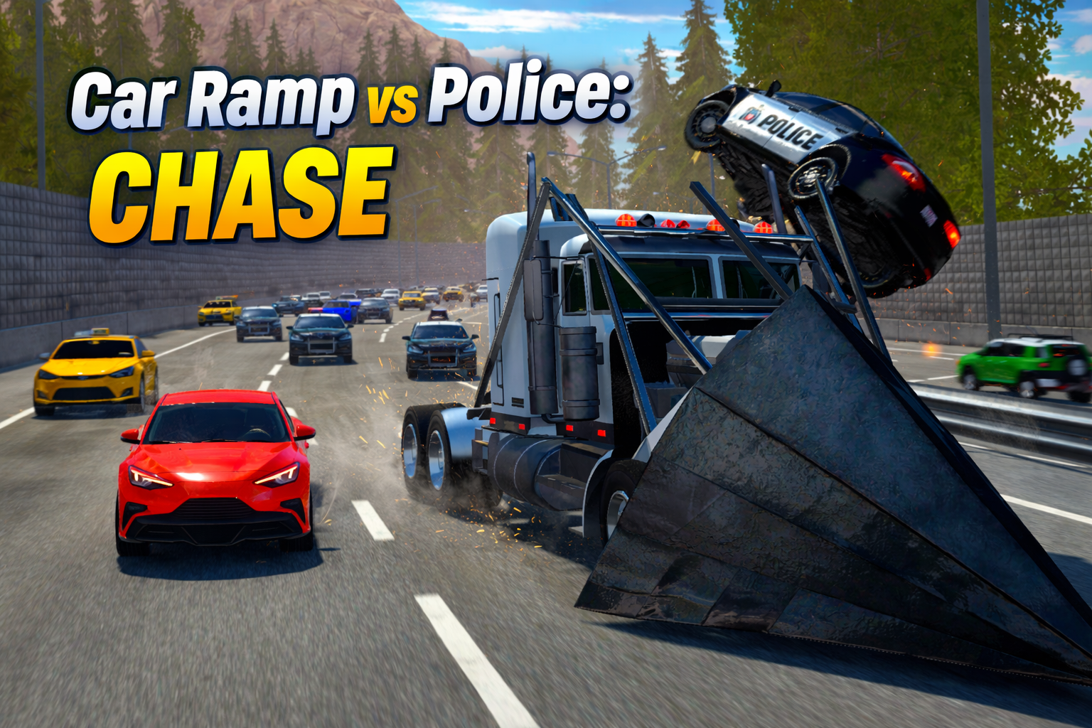 Car Ramp Vs Police Chase game thumbnail