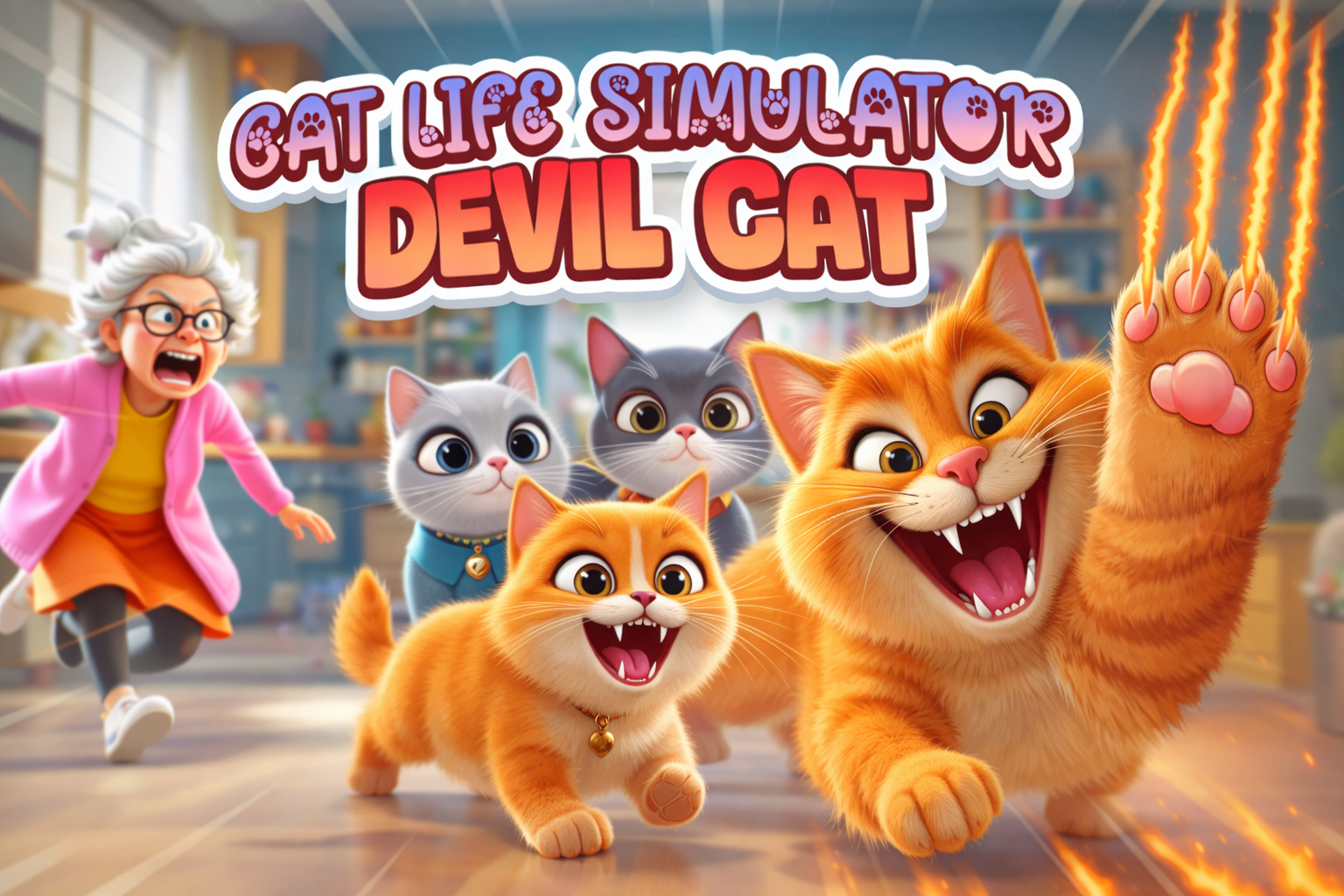 Cat Life Simulator Devil Cat game thumbnail