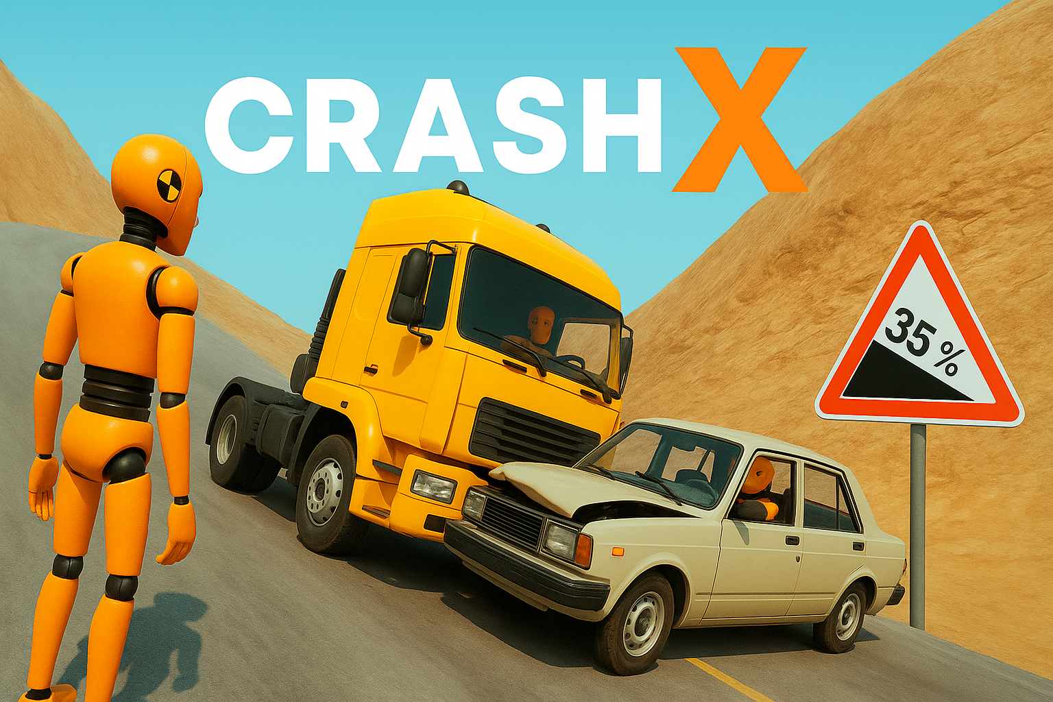 Crash X game thumbnail