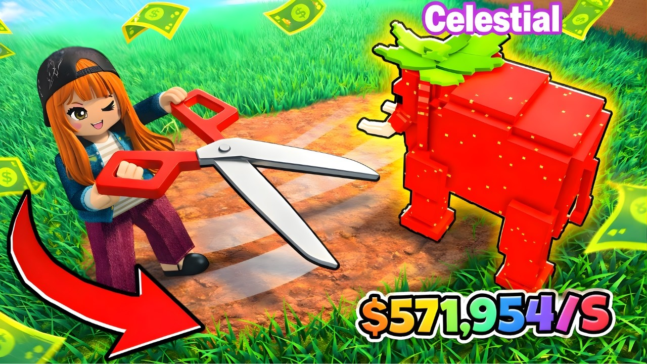 Cut Grass For Brainrots game thumbnail