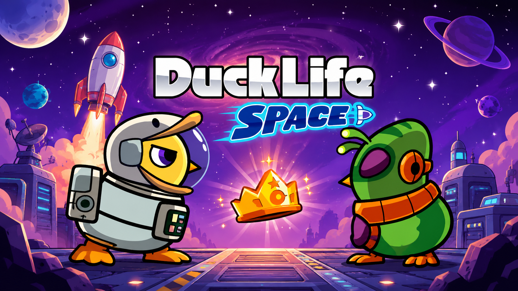 Duck Life Space game thumbnail