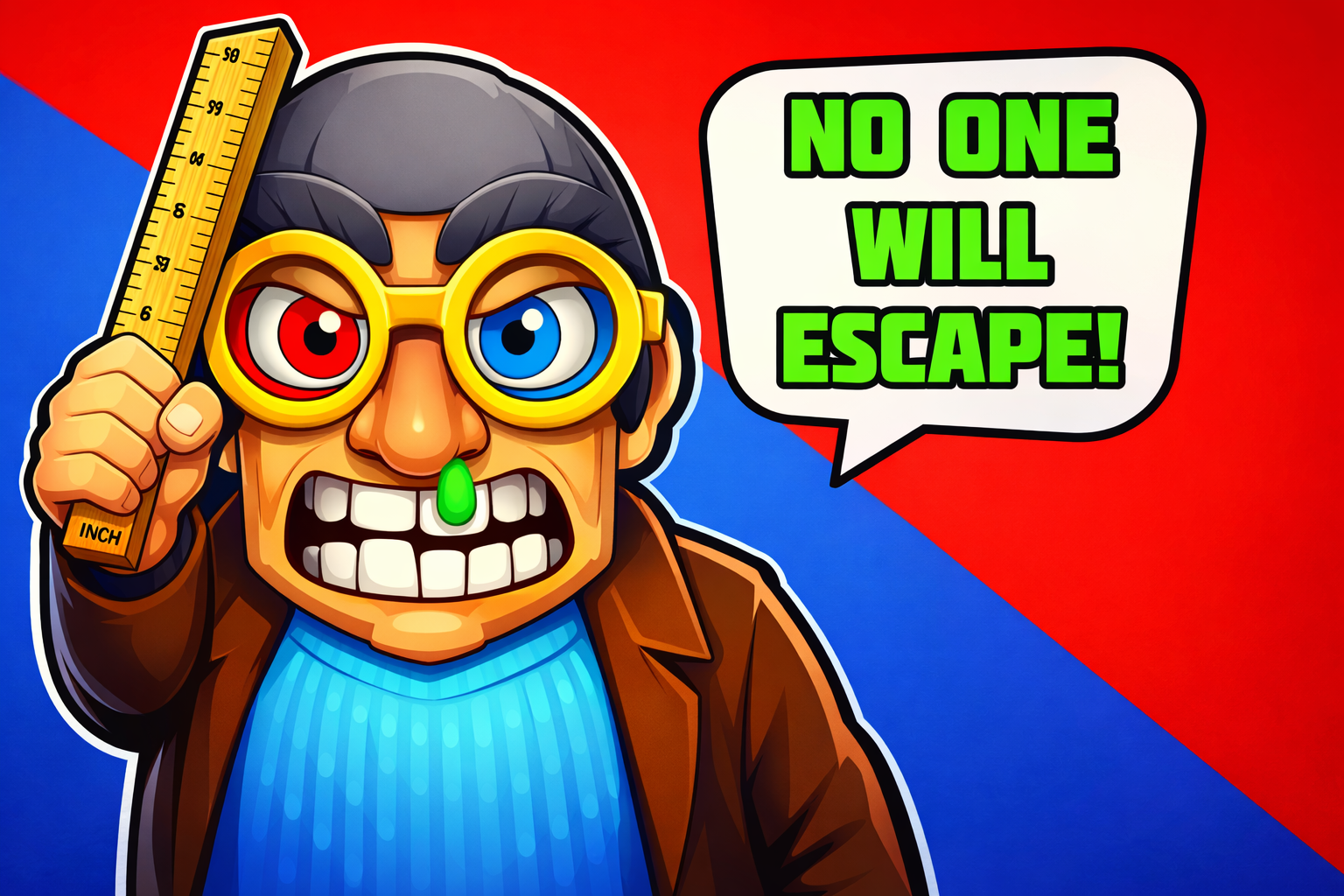 Escape From School Evil Teacher game thumbnail