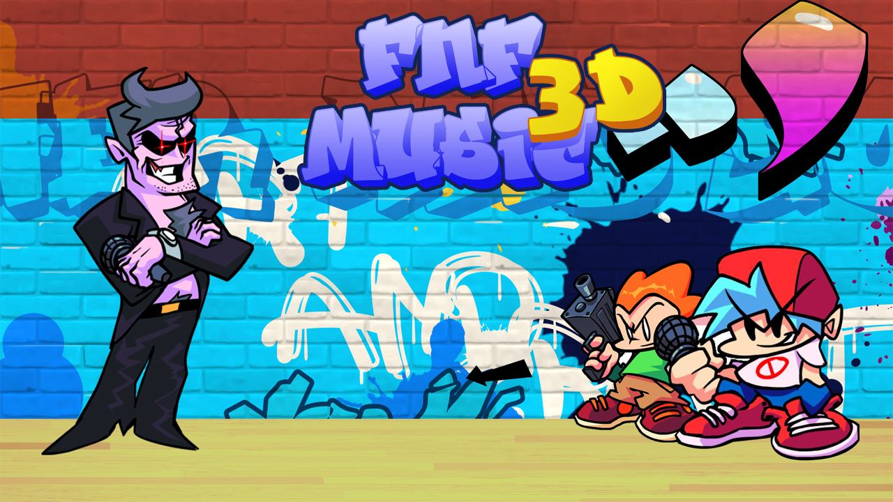 Fnf Music 3d game thumbnail