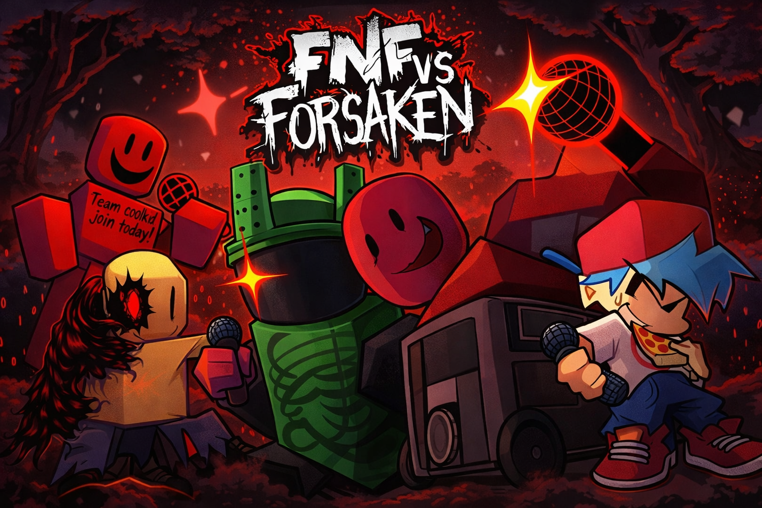 Fnf Vs Forsaken game thumbnail