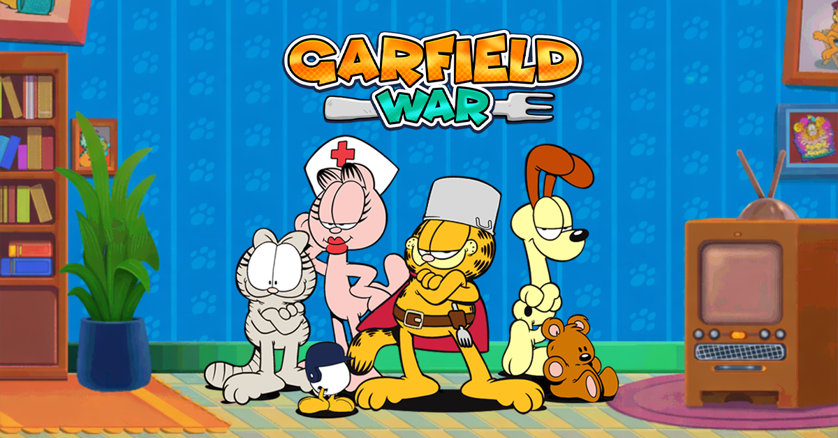 Garfield War game thumbnail