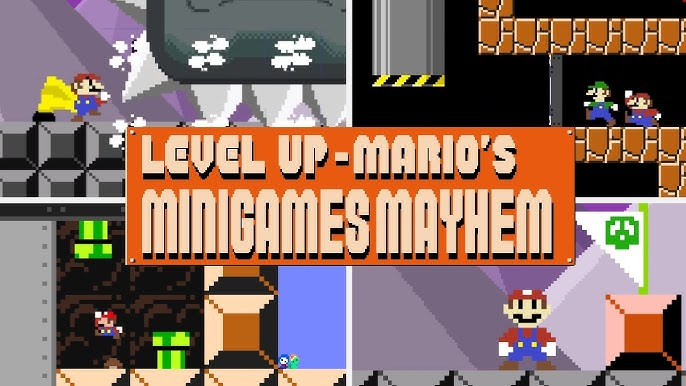Level Up Mario S Minigame Mayhem game thumbnail