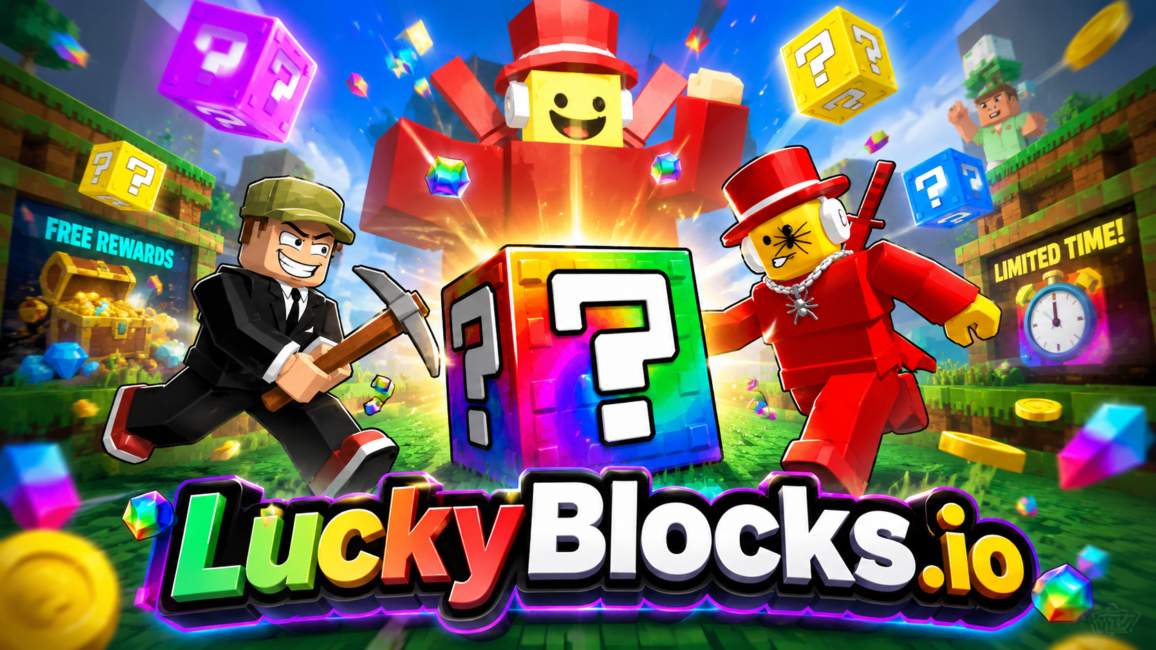 Luckyblocks Io game thumbnail