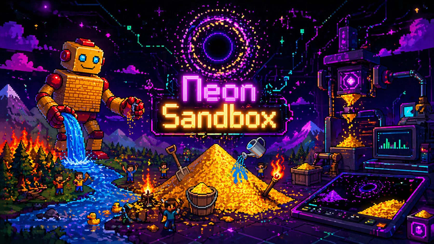 Neon Sandbox game thumbnail