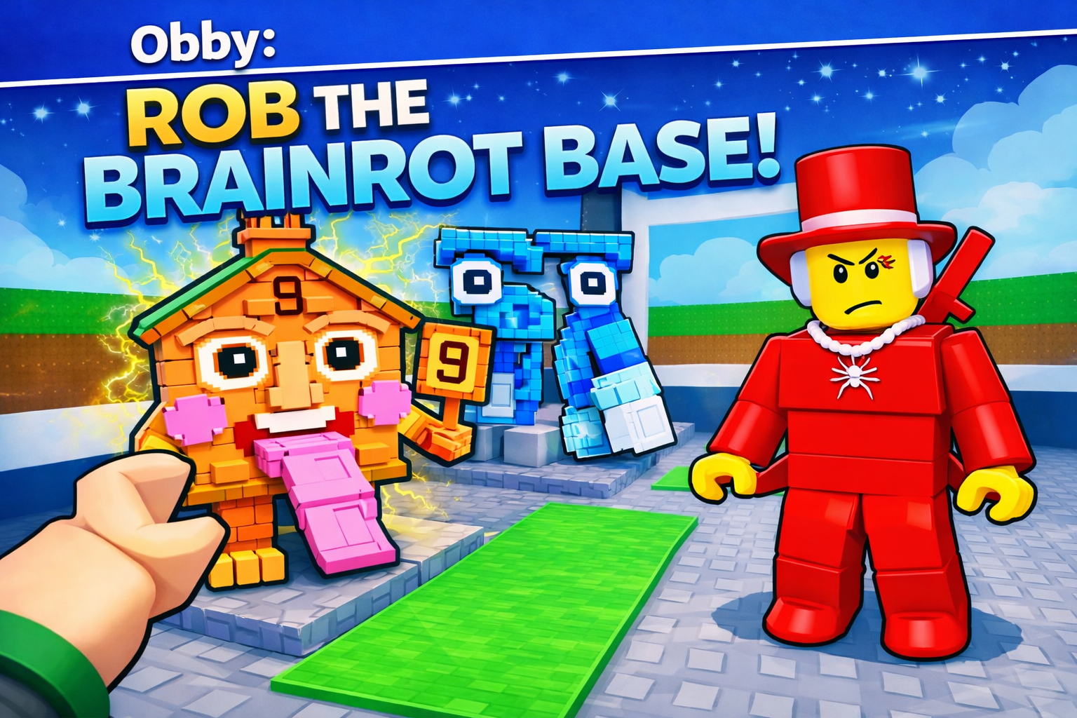 Obby Rob The Brainrot Base game thumbnail