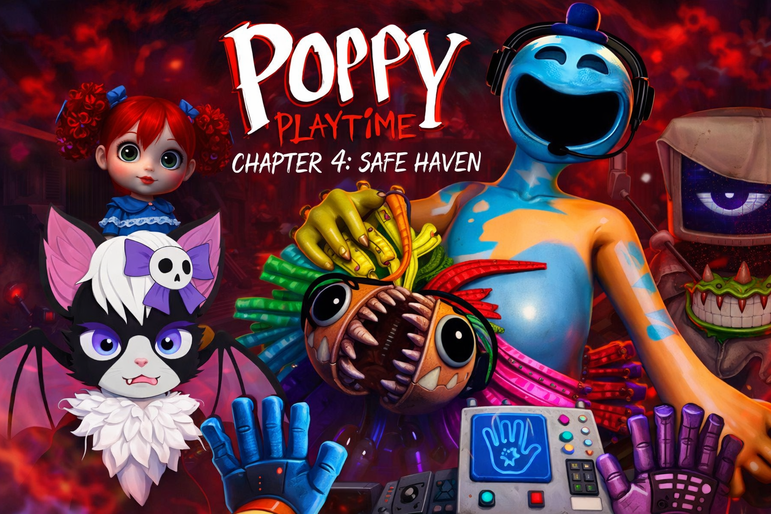 Poppy Playtime Chapter 4 Safe Haven game thumbnail