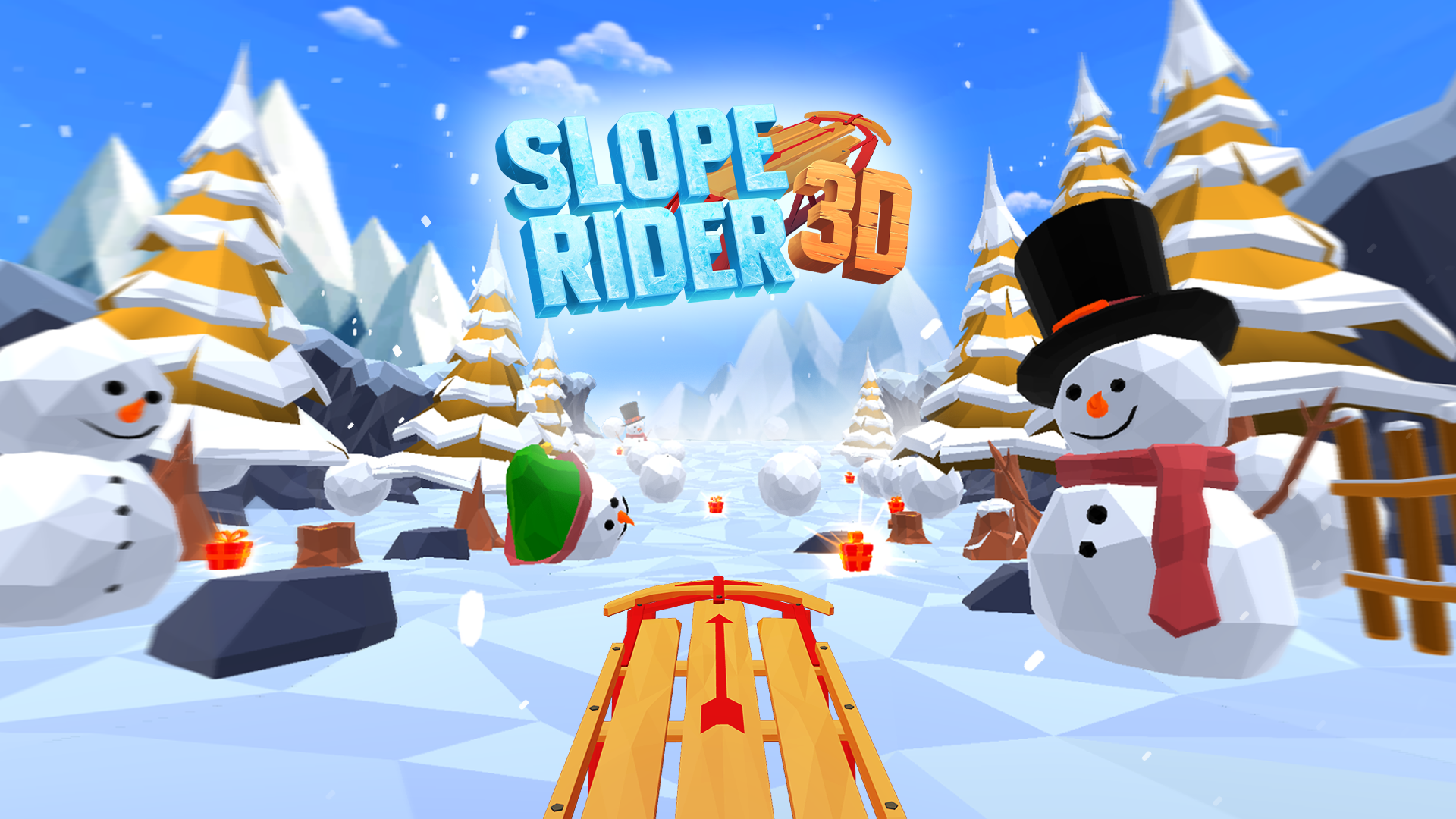 Slope Rider 3d game thumbnail