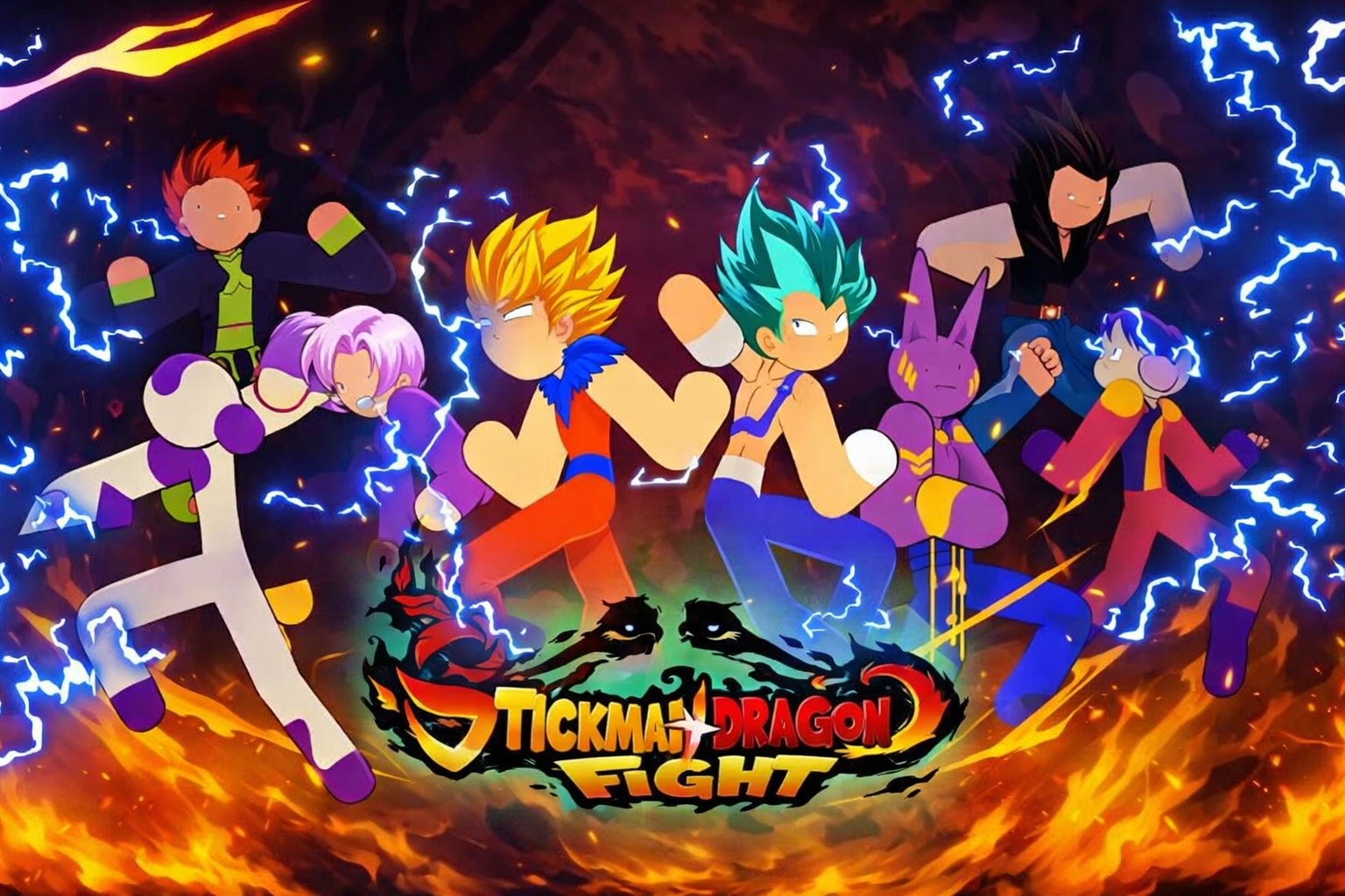 Stickman Dragon Fight game thumbnail