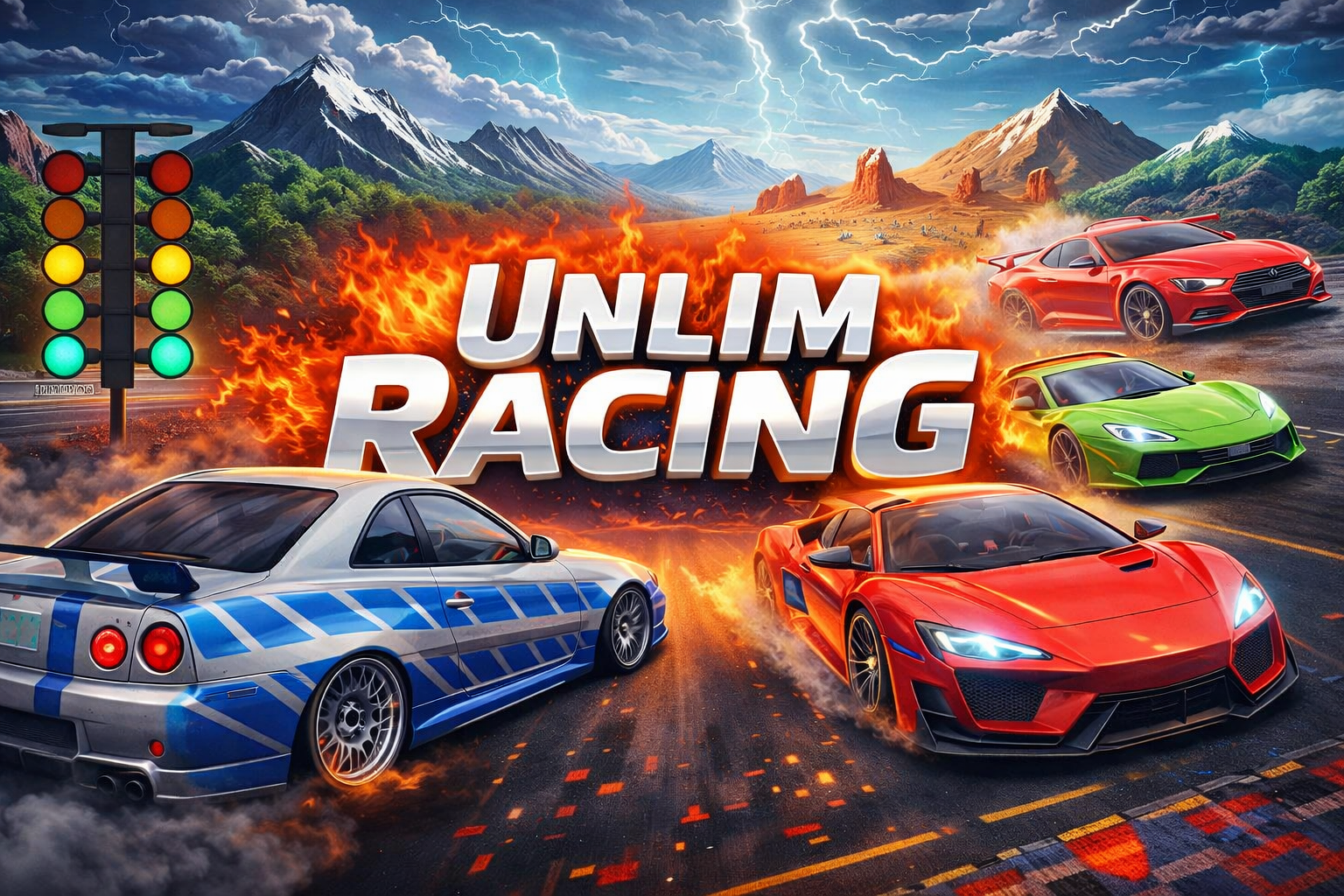 Unlim Racing game thumbnail