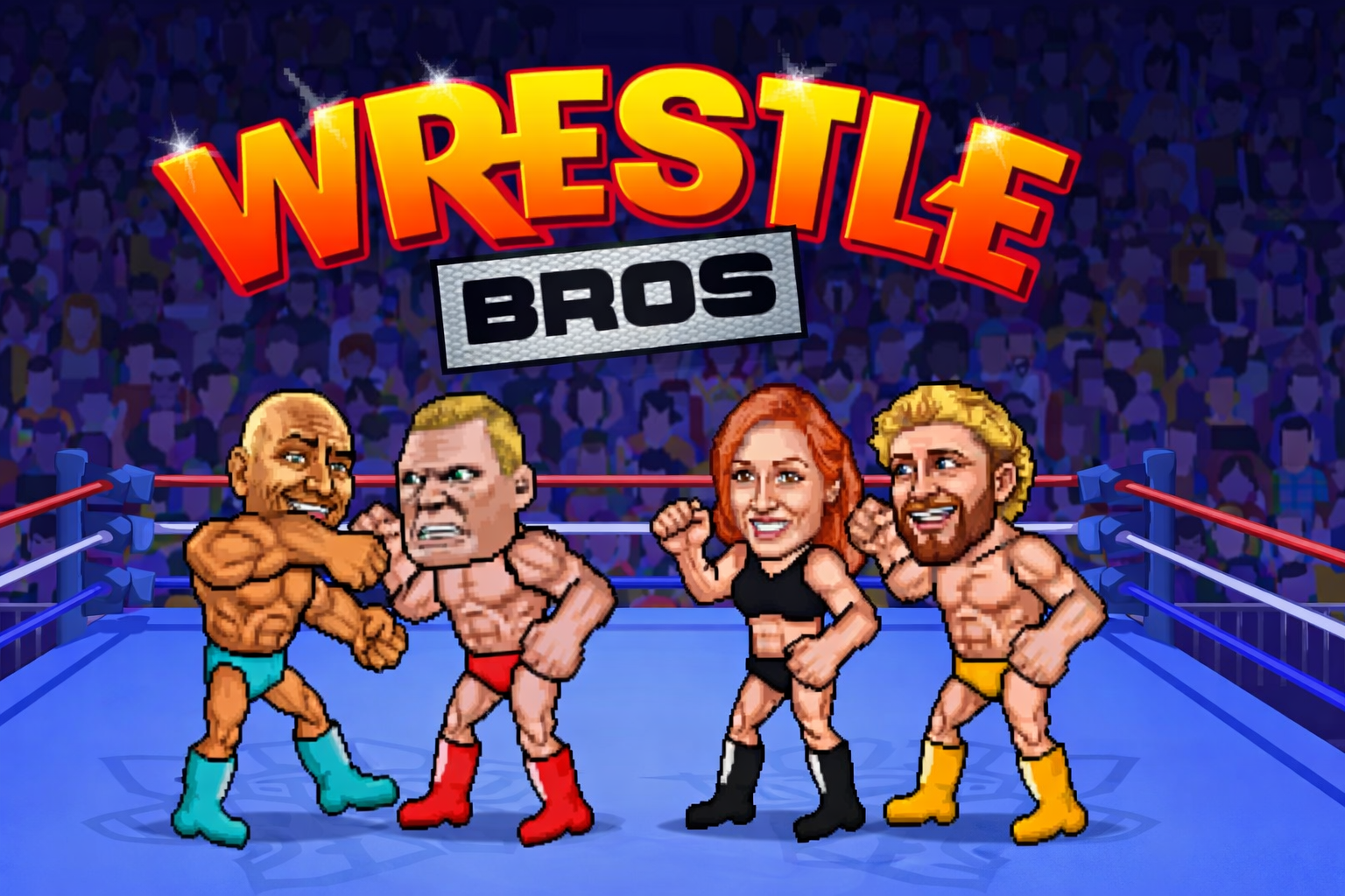 Wrestle Bros game thumbnail