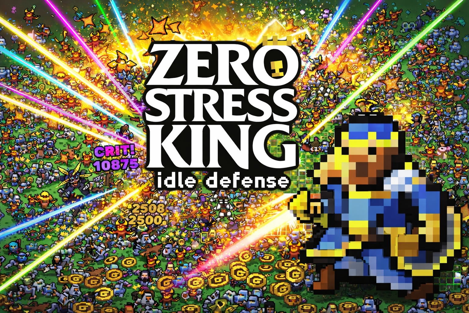 Zero Stress King Idle Defense game thumbnail