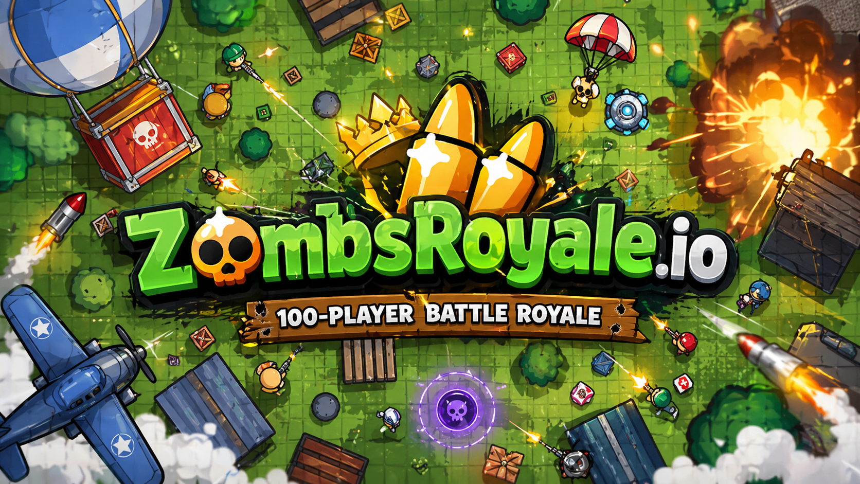Zombsroyale Io game thumbnail